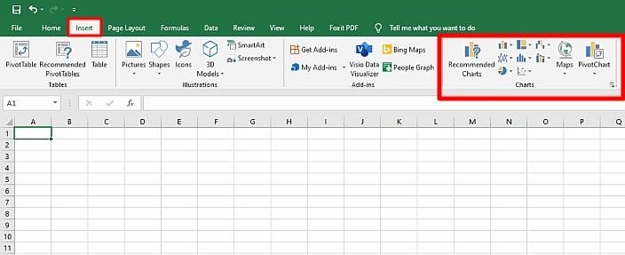 excel chart graph